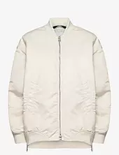 Satin Bomber Bombertakki Cream Calvin Klein Jeans