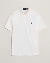 Polo Ralph Lauren Custom Slim Fit Cotton Polo White