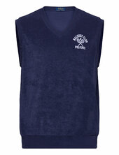Embroidered Terry Vest Liivi Navy Polo Ralph Lauren