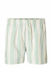 Slhdane-aop Swimshorts Uimashortsit Green Selected