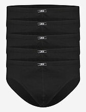 Jbs 5-pack Mini Slip Gots. Y-sepalus Briefs Alushousut Black Jbs