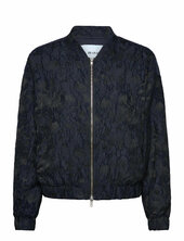 Msmirelle Short Jacket Bombertakki Navy Minus