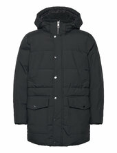 Rockie Utility Parka Parka Takki Black Tommy Hilfiger