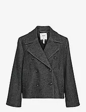 Objkeily Short Jacket Noos Villakangastakki Grey Object