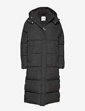 Ela Slit Topattu Pitkä Takki Black Mbym