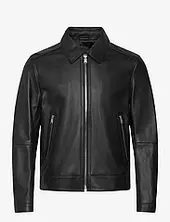 H-mapson4 Nahkatakki Black Boss