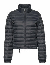 Ultra Lightweight Down Puffer Ja Vuorillinen Takki Topattu Takki Black Calvin Klein