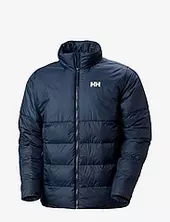 Oslo Light Puffy Jacket Vuorillinen Takki Topattu Takki Navy Helly Hansen