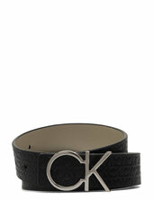 Ck Reversible Belt 3.0_mono Vyö Black Calvin Klein
