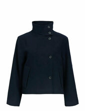 Objriki Re Short Jacket Noos Villakangastakki Navy Object