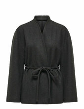 Onlfox-trillion Short Belt Jacket Pnt Villakangastakki Grey Only