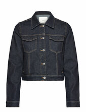 Denim Jacket Pockets Farkkutakki Denimtakki Navy Mango