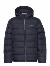 Active Cloud Jacket Vuorillinen Takki Topattu Takki Blue Gant