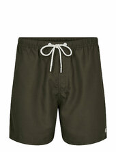 Bs Havana Regular Fit Swim Shorts Uimashortsit Khaki Green Bruun & Stengade