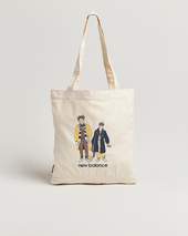 New Balance Graphic Tote Bag Ecru