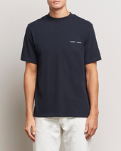 Samsøe Samsøe Norsbro Organic Cotton T-shirt Sky Captian