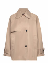 Minonaiw Jacket Trenssi Takki Beige Inwear