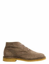 Slhricco Suede Chukka Boot Nyörisaappaat Beige Selected