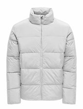 Onsglobal Puffer Jacket Cs Otw Vuorillinen Takki Topattu Takki Grey Only & Sons