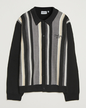 Carhartt Wip Bainter Striped Cardigan Black