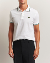 Lacoste Original Tipped Polo Piké White