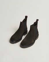 Ps Paul Smith Xenon Suede Chelsea Boot Dark Brown