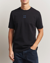 Samsøe Samsøe Cards Printed Crew Neck T-shirt Black