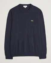 Lacoste Cotton Knitted Sweater Navy