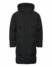 Recycled Padded Coat Parka Takki Black Lindbergh