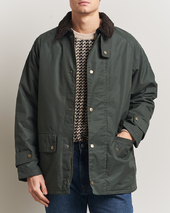 Gant Waxed Barn Jacket Woody Green
