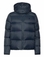 Mw Down Short Puffer Vuorillinen Takki Topattu Takki Navy Calvin Klein Jeans
