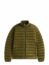Packable Recycled Jacket Vuorillinen Takki Topattu Takki Khaki Green Tommy Hilfiger