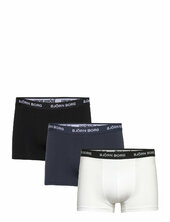 Cotton Stretch Trunk 3p Bokserit Navy Björn Borg