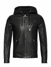 Harwood Jacket Nahkatakki Black Allsaints