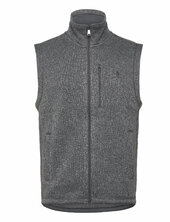 Brushed Fleece Mockneck Vest Liivi Grey Polo Ralph Lauren