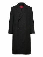 Menci2541 Ohut Pitkä Takki Black Hugo