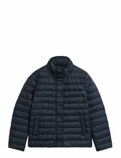 Light Down Jacket Vuorillinen Takki Topattu Takki Navy Gant