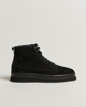Gant Blistown Shearling Suede Boot Black