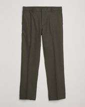 J.lindeberg Soren Cash Stretch Flannel Trousers Forest Green