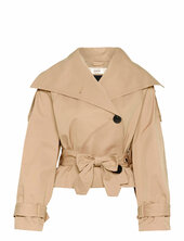 Umayaiw Short Trench Trenssi Takki Beige Inwear