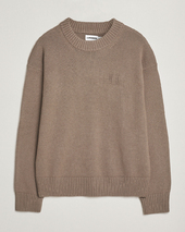 J.lindeberg Eddy Wool/cotton Knitted Sweater Brindle