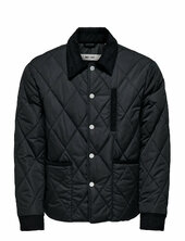 Onsjohnny Quilt Jacket Otw Tikkitakki Black Only & Sons