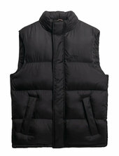 Tech Padded Gilet Liivi Black Superdry