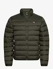 Milano Regular Thin Puffer Jacket Vuorillinen Takki Topattu Takki Khaki Green Fila