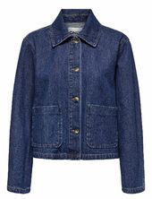 Onllerin Ls Pocket Dnm Jacket Qyt Farkkutakki Denimtakki Blue Only