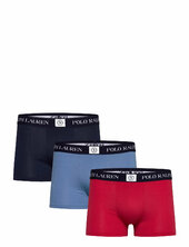 Classic Stretch Cotton Trunk 3-pack Bokserit Multi/patterned Polo Ralph Lauren