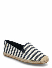 Nautical Stripe Espadrille Matalat Sandaalit Espadrillot Black Tommy Hilfiger
