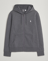 Polo Ralph Lauren Double Knitted Full-zip Hoodie Barclay Heather