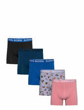 Cotton Stretch Boxer 5p Bokserit Blue Björn Borg