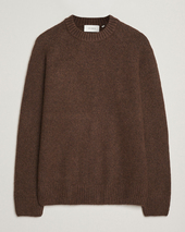 Les Deux Gilbert Crew Neck Knit Slate Brown